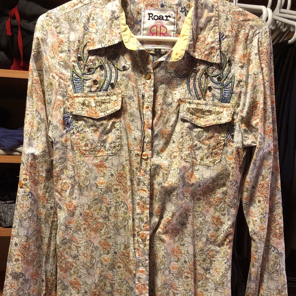 Buckle Embellished Top